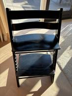 Stokke Tripp Trapp zwart - overgangsmodel, Kinderen en Baby's, Kinderstoelen, Ophalen, Gebruikt, Meegroeistoel