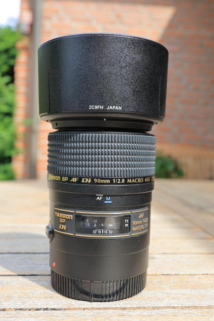 Tamron 90mm SP DI f/2.8 Macro Canon EF in Nieuwstaat!, Audio, Tv en Foto, Fotografie | Lenzen en Objectieven, Zo goed als nieuw