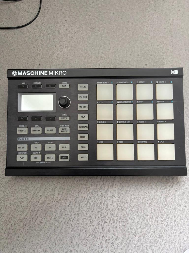 Native Instruments Maschine Mikro Mk1 - Compacte Beatmachine, Ophalen, Gebruikt
