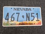 Kentekenplaat Nevada USA Nummerplaat nummerbord License VS, Ophalen of Verzenden, Gebruikt, Auto's