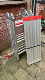 Altrex ladder inklapbaar, Ophalen, Zo goed als nieuw, 4 meter of meer