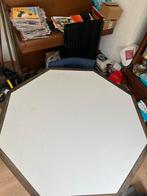 Achthoekige eettafel, Huis en Inrichting, Tafels | Eettafels, Ophalen, Gebruikt, 50 tot 100 cm, Vijf personen of meer
