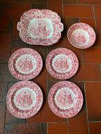 Antiek Wedgwood Etruria Servies - Rood Ferrara, Ophalen of Verzenden