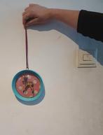 schattig lijstje met hertje met bolglas, Antiek en Kunst, Ophalen of Verzenden