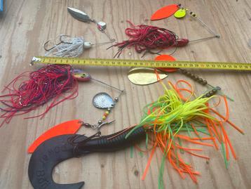 4x spinnerbait beschikbaar voor biedingen
