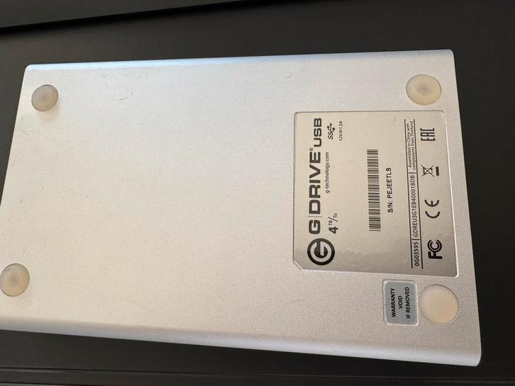 G Drive 4TB USB SSD - Goede Staat, Computers en Software, Harde schijven, Gebruikt, Server, Extern, SSD, USB, Ophalen of Verzenden