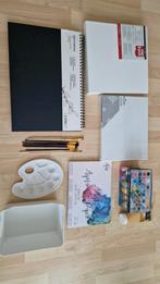 Creatieve Set met Verf, Penselen en Meer!, Ophalen of Verzenden, Zo goed als nieuw, Overige typen