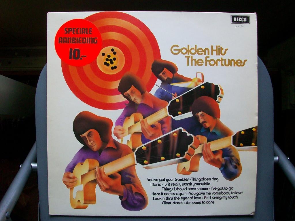 2 lp's van THE FORTUNES, Cd's en Dvd's, Vinyl | Pop, Ophalen of Verzenden, Gebruikt, 12 inch