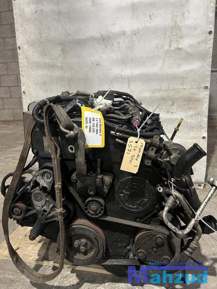 FORD MONDEO 3 2.0 TDCI Motorblok motor FMBA, Auto-onderdelen, Motor en Toebehoren, Ford, Gebruikt, Ophalen