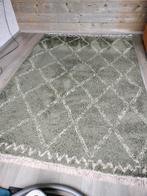 Donkergroen/beige vloerkleed 200x290, Huis en Inrichting, Stoffering | Tapijten en Kleden, Ophalen, Gebruikt, Groen, 200 cm of meer