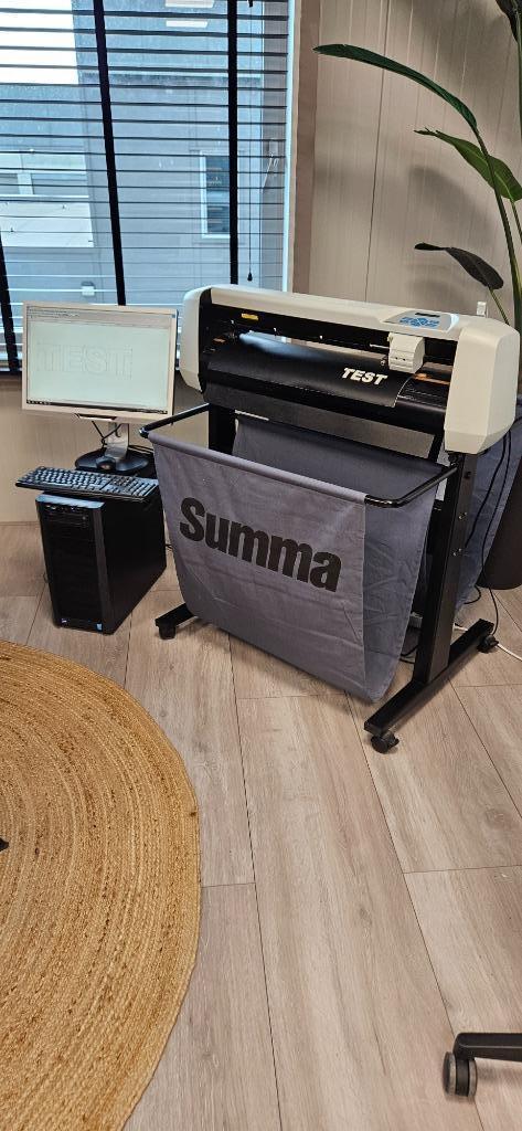 Summa D60 snijplotter compleet incl. computer, Computers en Software, Printers, Gebruikt, Printer, Ophalen