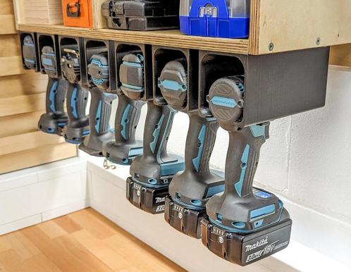 Universele Accu Gereedschap Houder – Stevig & Praktisch!, Doe-het-zelf en Verbouw, Gereedschap | Handgereedschap, Nieuw, Ophalen of Verzenden