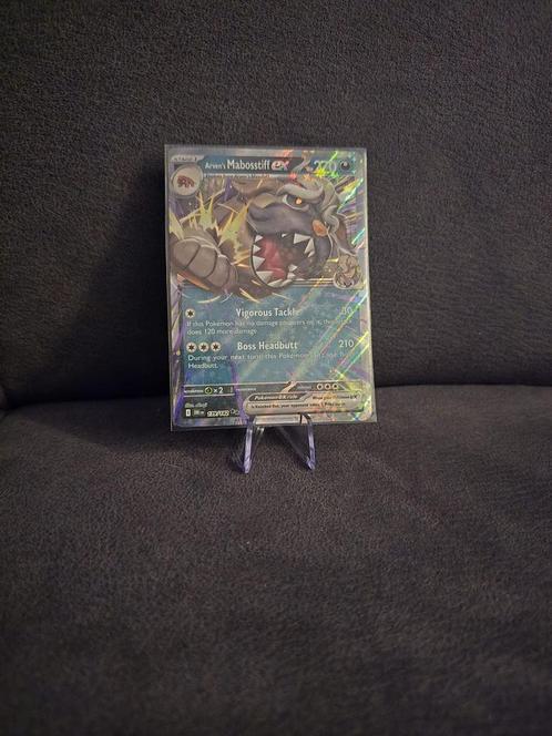 Arven’s Mabosstiff EX #139/182, Hobby en Vrije tijd, Verzamelkaartspellen | Pokémon, Zo goed als nieuw, Losse kaart, Ophalen of Verzenden