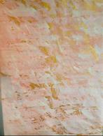 Kunstwerk acryl doek Richard Sommer oranje roze, Antiek en Kunst, Ophalen of Verzenden