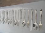 Sola verzilverd punt filet? 100 dessert? bestek 8 x, Antiek en Kunst, Ophalen of Verzenden