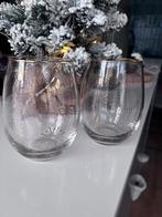 Riviera maison classic fireworks glazen 2x, Huis en Inrichting, Woonaccessoires | Vazen, Overige kleuren, Nieuw, Ophalen of Verzenden