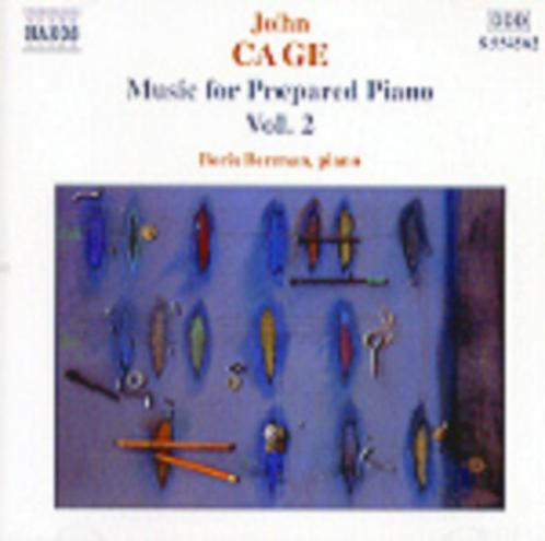 JOHN CAGE Music for prepared piano volume two CD BERMAN, Cd's en Dvd's, Cd's | Klassiek, Zo goed als nieuw, Overige typen, Modernisme tot heden