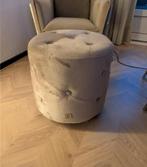 Poef Riviera Maison in nieuw staat, Ophalen, Minder dan 50 cm, Rond, Minder dan 50 cm