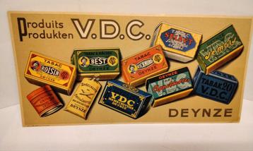 Tabak Reclame plaat beschikbaar voor biedingen