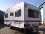 Caravan Hobby de Luxe Easy 460 UFE bj 2003, 1000 - 1250 kg, Uitbouw voortent, Particulier, Rondzit