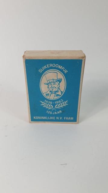 FAAM kaartspel Suikeroompje Zebra Samenspel. Vintage. 8B4 beschikbaar voor biedingen