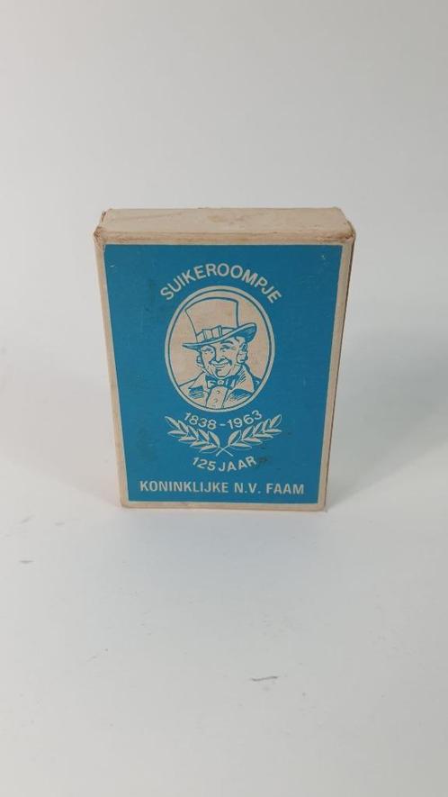 FAAM kaartspel Suikeroompje Zebra Samenspel. Vintage. 8B4, Verzamelen, Speelkaarten, Jokers en Kwartetten, Gebruikt, Speelkaart(en)