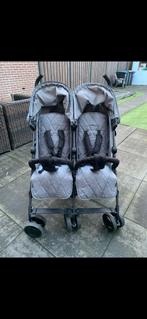 Duo buggy, Kinderen en Baby's, Tweelingen en Meerlingen, Ophalen, Zo goed als nieuw, Kinderwagen of Buggy