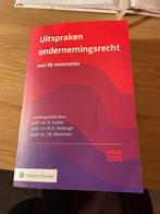 Uitspraken Ondernemingsrecht 2025, Boeken, Ophalen of Verzenden, Gamma, Zo goed als nieuw, HBO