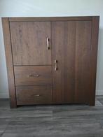 Eiken buffetkast 148x148x40 cm, Huis en Inrichting, Kasten | Computermeubels, Ophalen, Gebruikt, Modern, 120 tot 170 cm