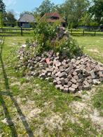 Gebakken klinkers Keiformaat breuksteen +/- 35 m2, Tuin en Terras, Grind, Keien en Split, Ophalen, Zo goed als nieuw, Overige materialen