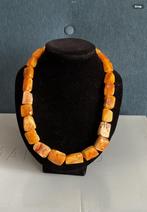 Barnsteen ketting, Sieraden, Tassen en Uiterlijk, Antieke sieraden, Ophalen of Verzenden, Overige materialen, Ketting
