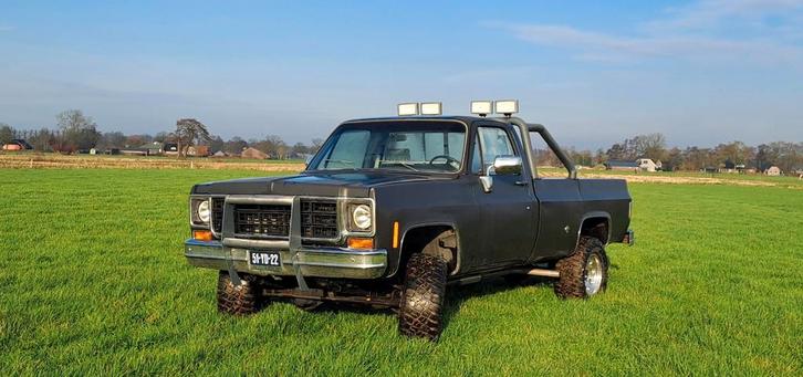 GMC oldtimer pick-up van 1976, Auto's, Bestelauto's, Particulier, Benzine, Geïmporteerd, Ophalen