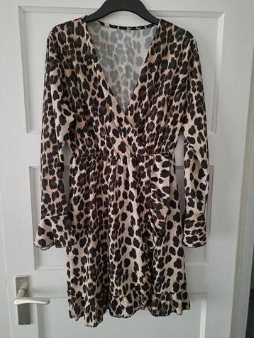 Panterprint jurk maat M/ L  beschikbaar voor biedingen
