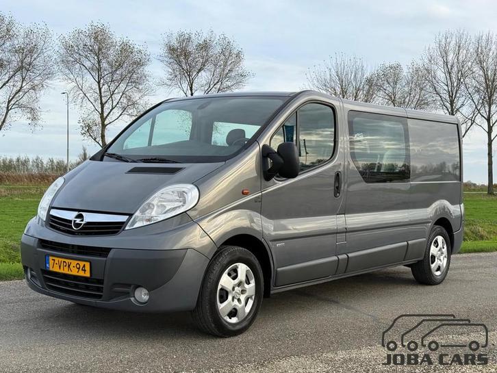 Opel Vivaro 2.0 CDTI L2/H1 DC 2011 185.417Km, Auto's, Bestelauto's, Bedrijf, Te koop, ABS, Airconditioning, Boordcomputer, Centrale vergrendeling