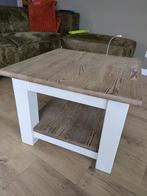 Bijzettafel/salontafel, Huis en Inrichting, Tafels | Bijzettafels, Gebruikt, Vierkant, 55 tot 75 cm, Hout