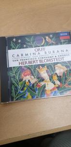 cd carmina burana san francisco symphony & chorus, Ophalen of Verzenden