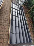 Dakpanplaten Mat Zwart te koop, Doe-het-zelf en Verbouw, Dakpannen en Dakbedekking, Gebruikt, ., Zwart, .