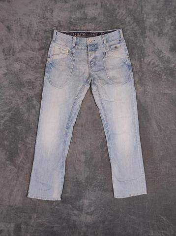 PME Legend Broek Aviator W34 L30 Blauw Denim Jeans Pall Mall beschikbaar voor biedingen