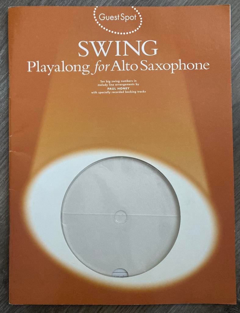 SWING Playalong for Alto Saxophone, Ophalen of Verzenden, Gebruikt