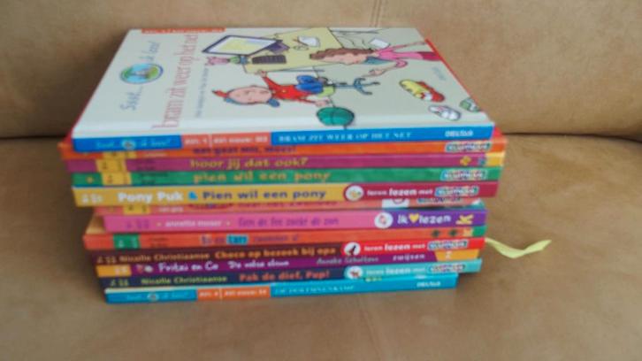 12x AVI boekjes, Boeken, Kinderboeken | Jeugd | onder 10 jaar, Zo goed als nieuw, Fictie algemeen, Ophalen of Verzenden