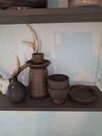 Keramiek jan de graaf, Ophalen of Verzenden, Rond, Hout