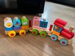 Houten woezel en Pip trein/rails en blokken, Kinderen en Baby's, Speelgoed | Houten speelgoed, Gebruikt, Ophalen of Verzenden