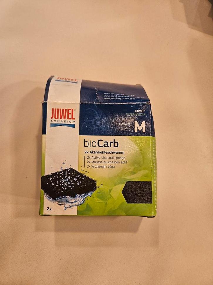 Juwel Biocarb filtermedium en watten filtermedium maat M, Dieren en Toebehoren, Vissen | Aquaria en Toebehoren, Nieuw, Filter of Co2