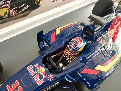 Max Verstappen Toro Rosso STR10 Hungarian GP 2015 1:18, Hobby en Vrije tijd, Modelauto's | 1:18, Zo goed als nieuw, MiniChamps