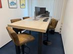 Bureau (hoog) incl Krukken en Boekenkast, industriële look, Huis en Inrichting, Bureaus, Ophalen, Zo goed als nieuw, Stabureau