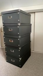 Opbergdozen Ikea 5 stuks, Ophalen, Zo goed als nieuw