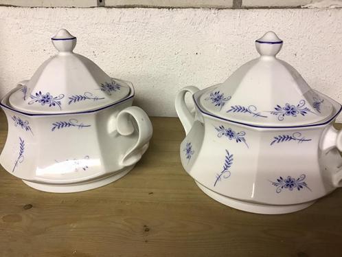 Serviesgoed van Bavaria “Winterling” wit/blauw, Antiek en Kunst, Antiek | Servies los, Ophalen of Verzenden