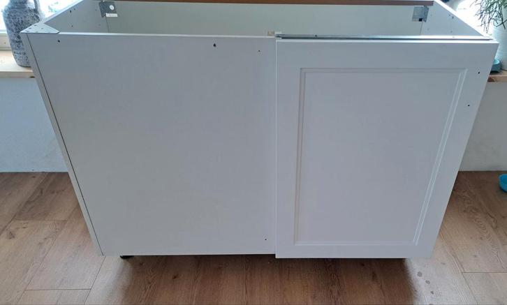IKEA Metod hoekkast element met Axstad front, Huis en Inrichting, Keuken | Keukenelementen, Zo goed als nieuw, Minder dan 100 cm