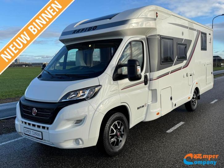 Rapido 696 F 60 Edition Elek. Queensbed / Hefbed /Vol opties, Caravans en Kamperen, Campers, Bedrijf, tot en met 4, Half-integraal