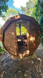 2M Barrel Sauna Gratis Levering en Plaatsing, Sport en Fitness, Sauna, Ophalen of Verzenden, Nieuw, Complete sauna